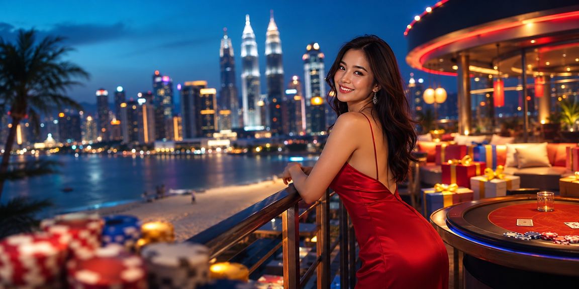 Pemain bermain permainan kasino Roulette di Kuala Lumpur melalui platform jc99